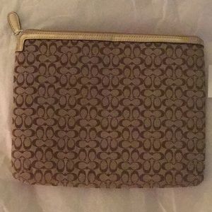 Coach Signature Tablet Sleeve
